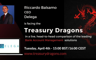 Delega is at Treasury Dragons 2023 event